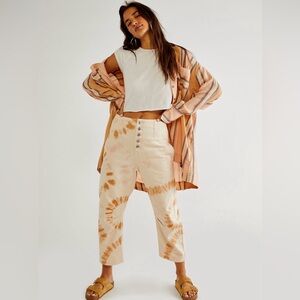 Osaka Tie Dye Relaxed
Straight-Leg Jeans